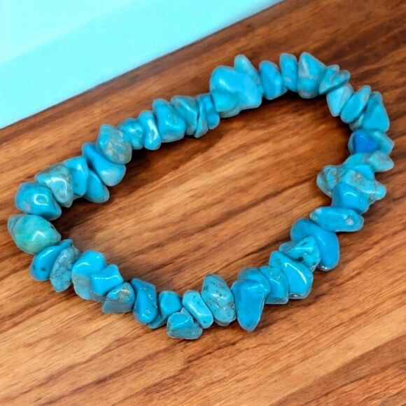 Boho Turquoise Beaded Bracelet Bohemian Western Tribal Aztec Fashion Jewelry NEW - Picture 2 of 3